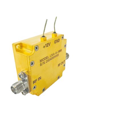 30dB 6-18GHz Low Noise Amplifier for Signal Interception and Processing in Electronic Warfare Systems