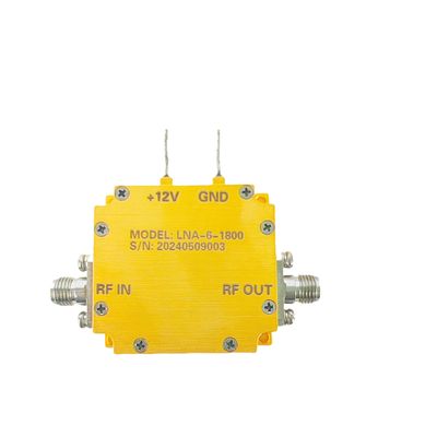 30dB 6-18GHz Low Noise Amplifier for Signal Interception and Processing in Electronic Warfare Systems
