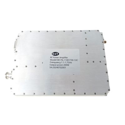 1100-1700MHz 200W Solid State RF Power Amplifier For Signal Amplification And Processing In Laboratory