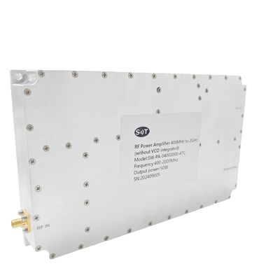 400-2000MHz 50W RF Power Amplifier For Medium- To High-Power Signal Amplification In Testing & Measurement