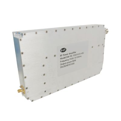 1550-1610MHz 80W RF Power Amplifier L-Band Amplifier Module for Wireless Communication Systems