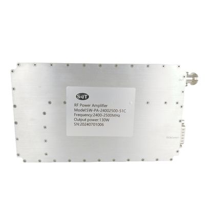 Durable and Reliable All-Alumium Cavity 130W High Power Amplifier S Band Solid State Amplifier for Wireless Communication