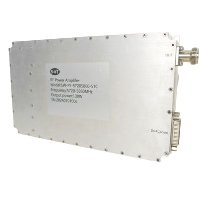 Customized C Band 5720-5860MHz High Power Output 130W RF Power Amplifier for Medical (ISM) Devices