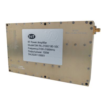 100W 2100-2180MHz RF Power Amplifier for Wide-Range Signal Transmission in Wireless Communication
