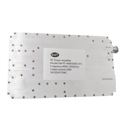 Customized High Efficiency Communication Amplifier Module C Band RF Power Amplifier for Radar System