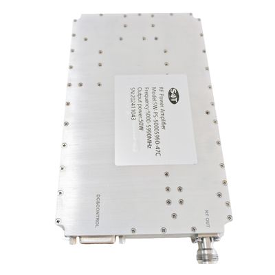 High-Performance Device 5000-5990MHz RF Power Amplifier for Wi-Fi, 5g Millimeter-Wave, and Satellite Communication